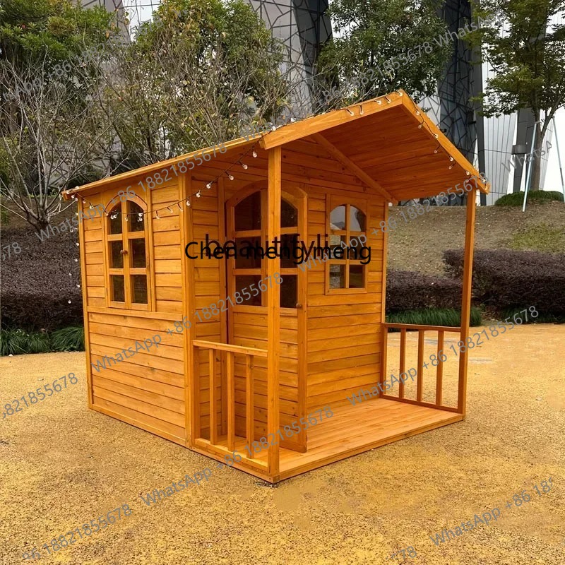 Kids Outdoor Treehouse - Деревянный детский игровой домик-палатка: большой уличный