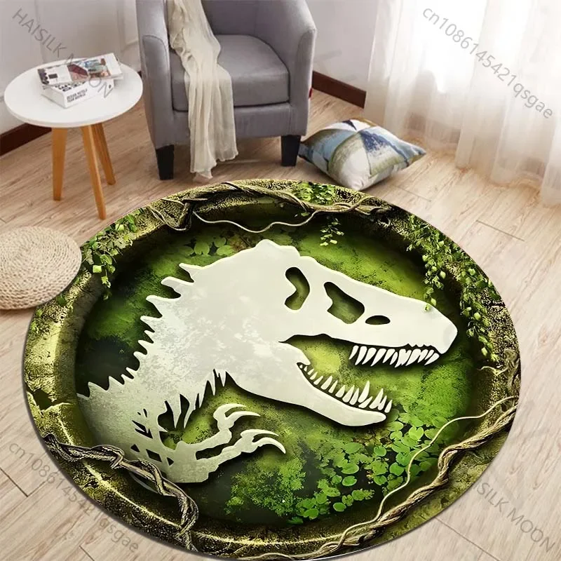 Kids Outdoor Mat Waterproof - HD 3D круглые коврики с принтом