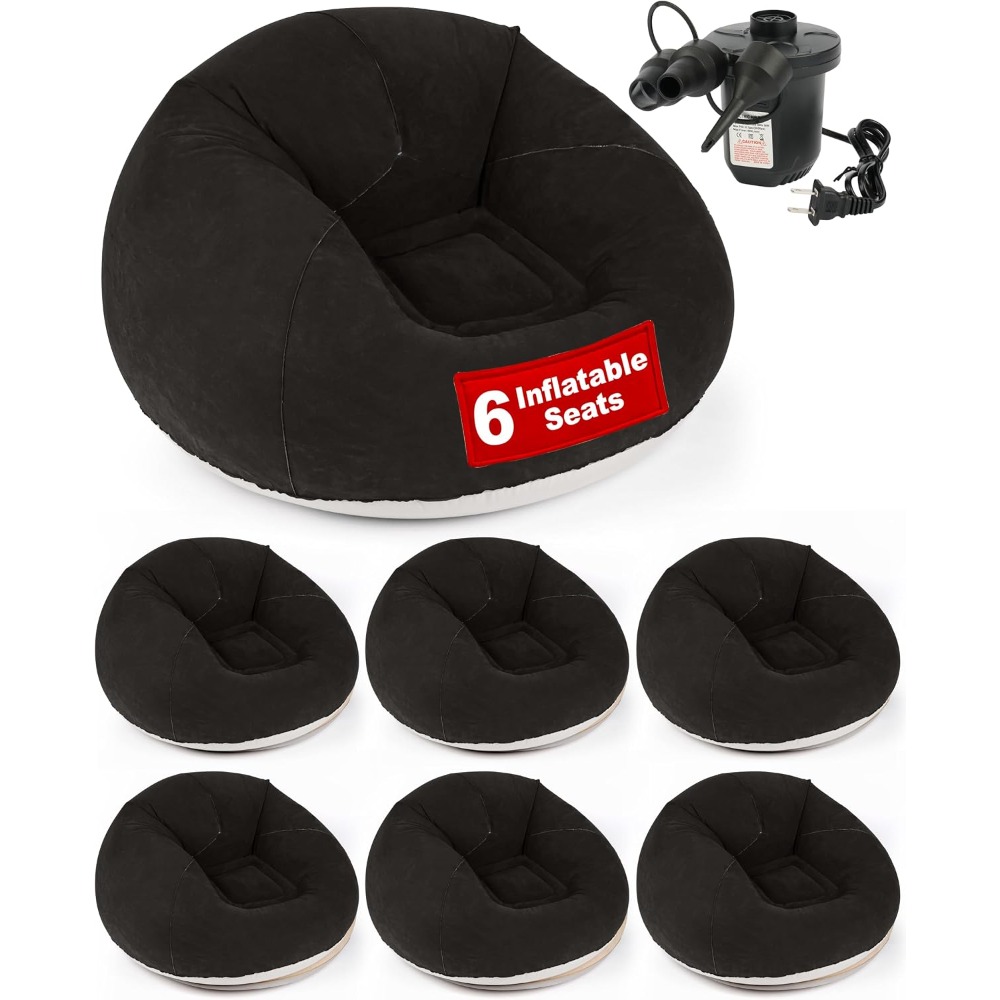 Kids Outdoor Bean Bag - Надувное кресло-мешок с электрическим насосом -