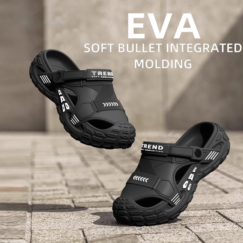 Kids Outdoor Shoes - Мужские уличные летние носимые сабо, противоскользящие