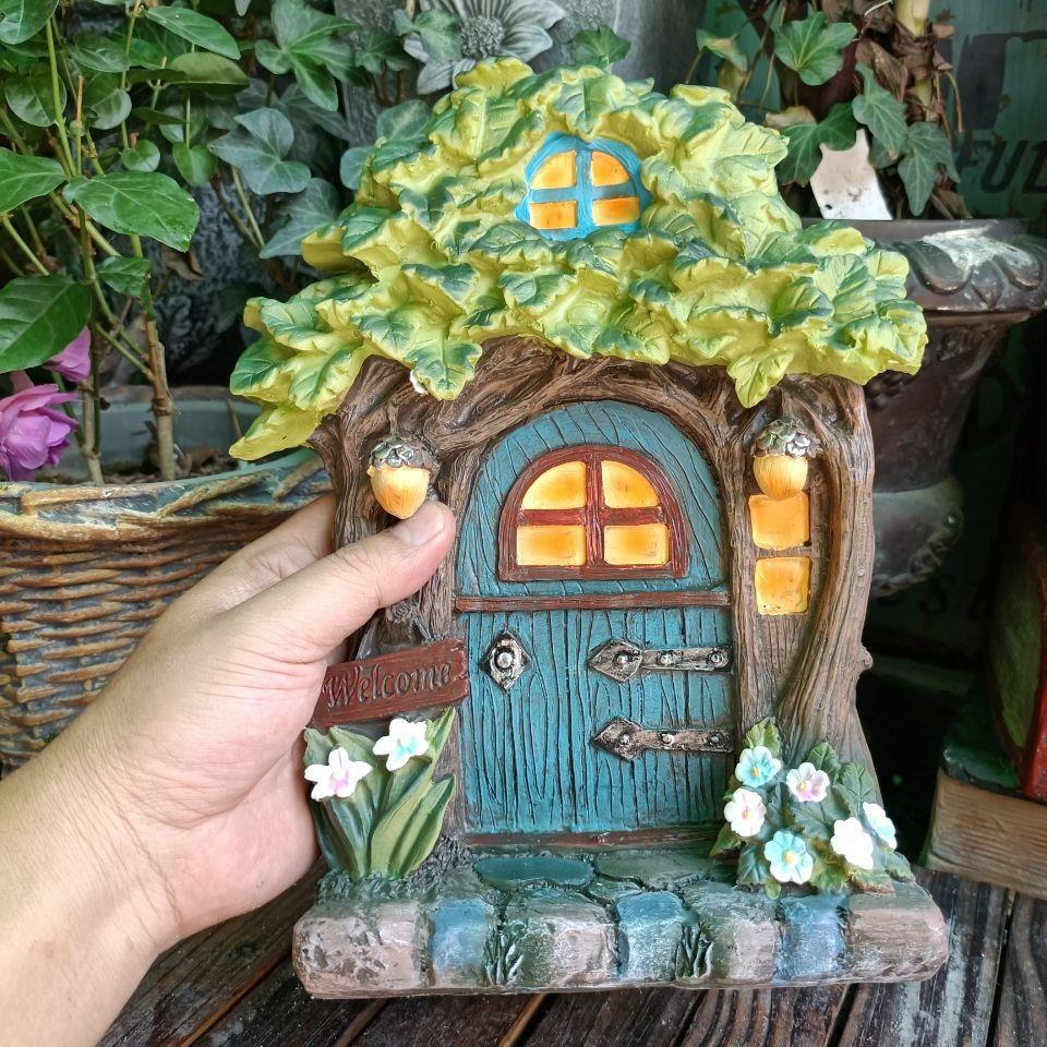Kids Outdoor Fairy Garden - Деревянные миниатюрные фигурки гномов и фей