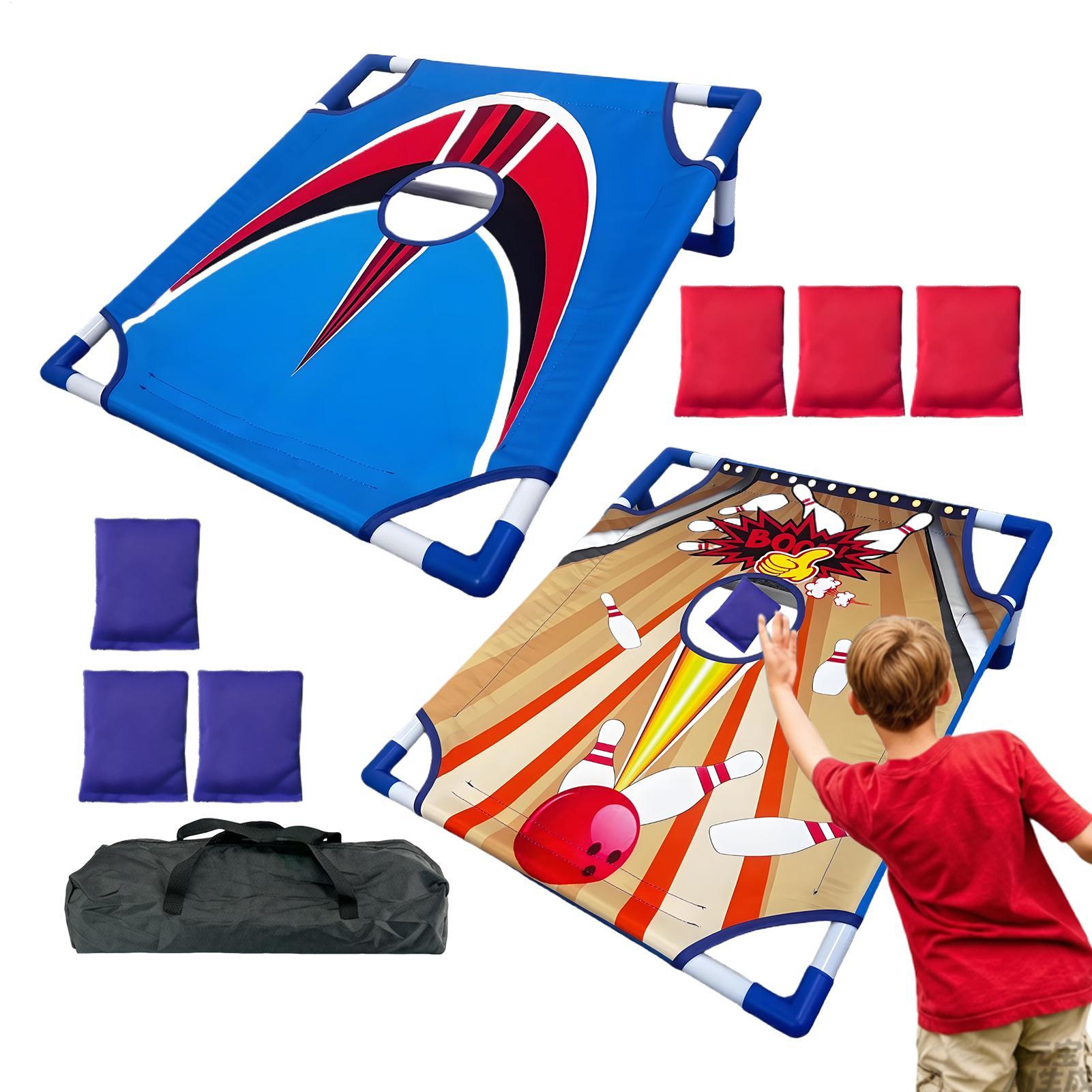 Kids Outdoor Bean Bag - Интерактивная складная всепогодная игра в бросание