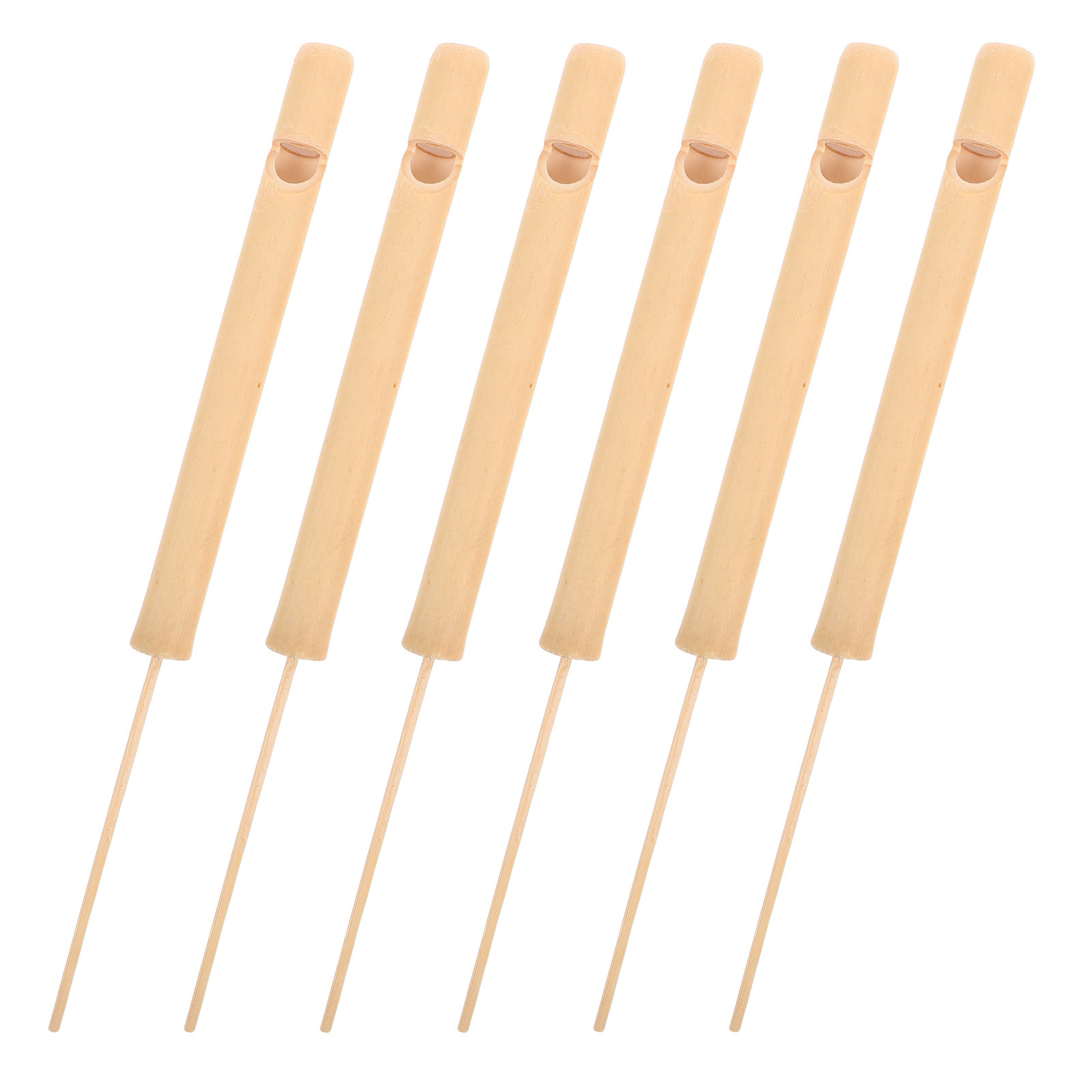 Kids Outdoor Instruments - 6 шт. деревянных детских птичьих свистков,