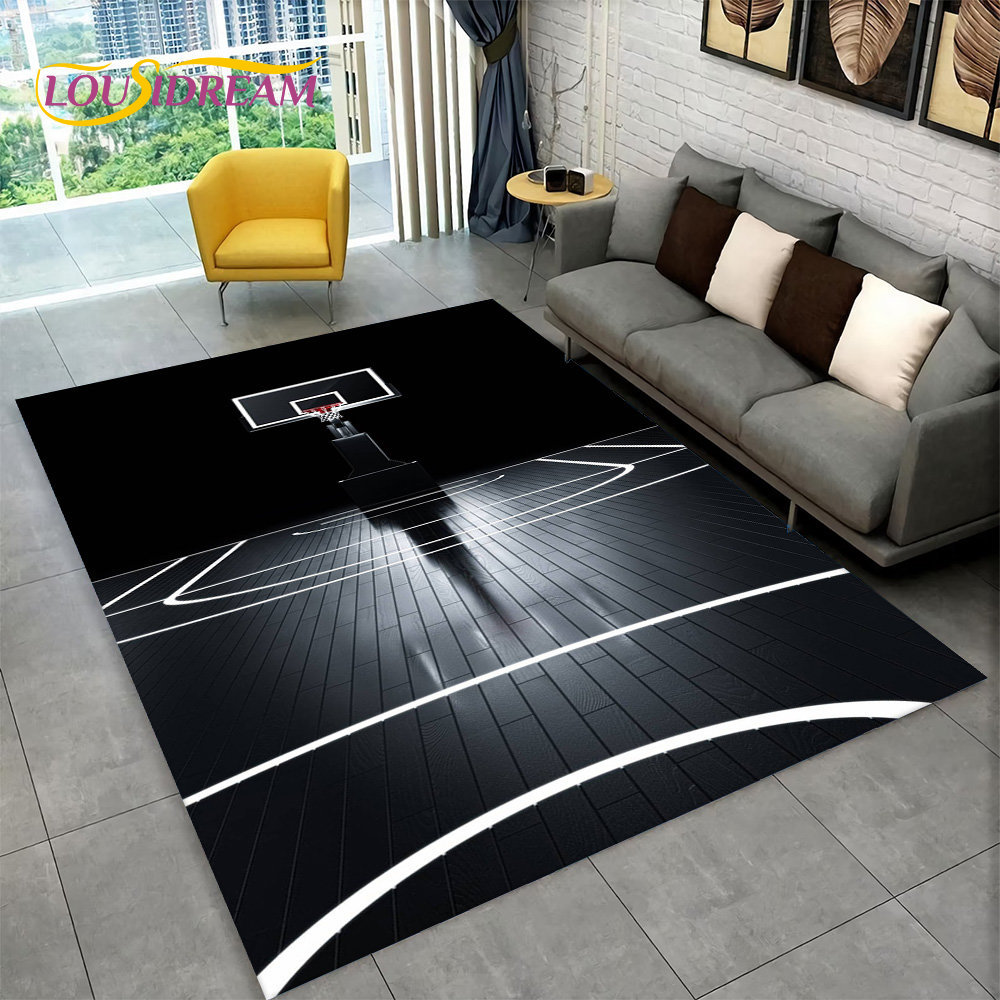 Kids Outdoor Mat Waterproof - 3D коврик для баскетбола с мультяшным