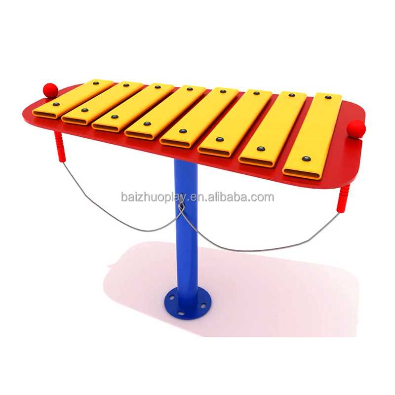Kids Outdoor Instruments - Детский уличный металлический ксилофон-колокольчик, ударный инструмент