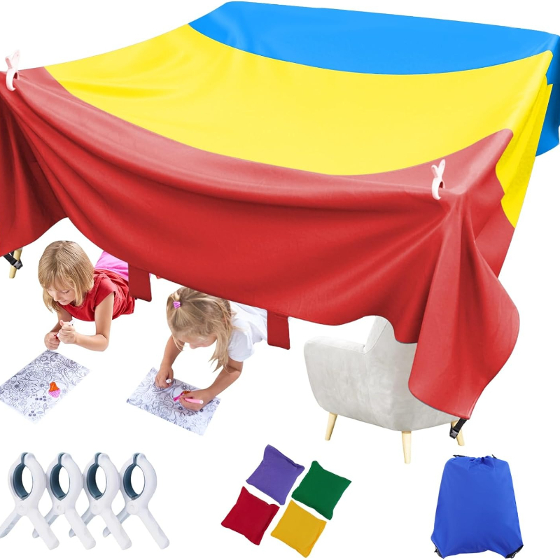 Kids Outdoor Fort Building Kit - Новый набор для постройки детской палатки-крепости