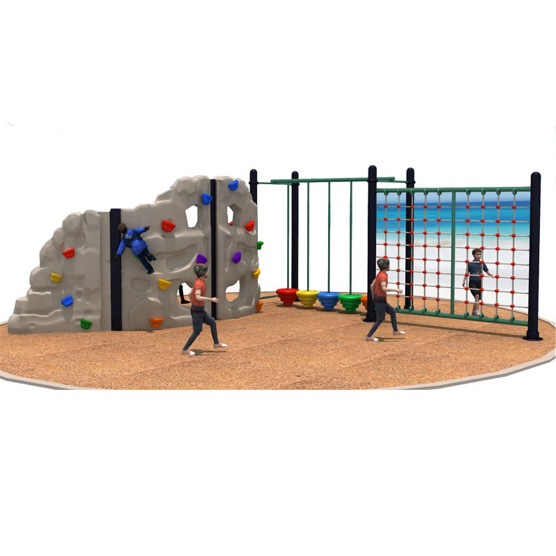 Kids Outdoor Climbing Wall - Скидка! Уличный пластиковый детский скалодром с