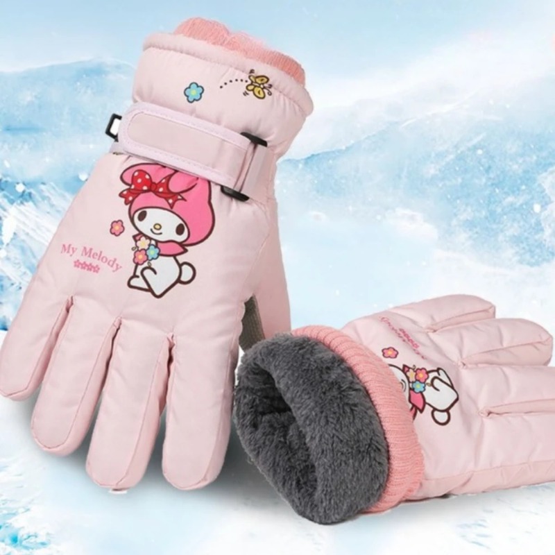Melody Kuromi зимние детские ф – обзор и цена Kids Outdoor Gloves