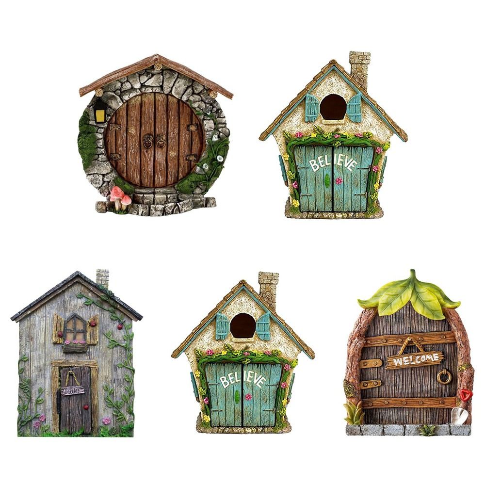 Деревянная миниатюрная Статуэт – обзор и цена Kids Outdoor Fairy Garden