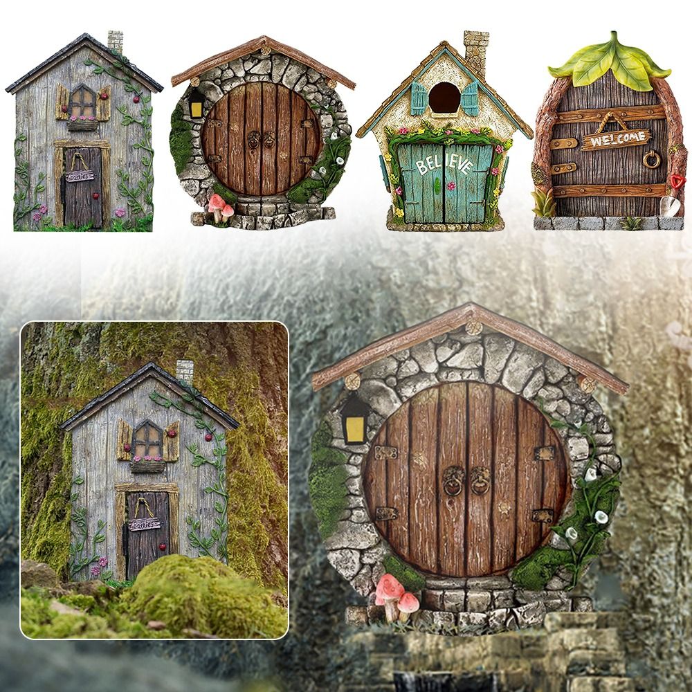 Деревянная миниатюрная Статуэт – обзор и цена Kids Outdoor Fairy Garden