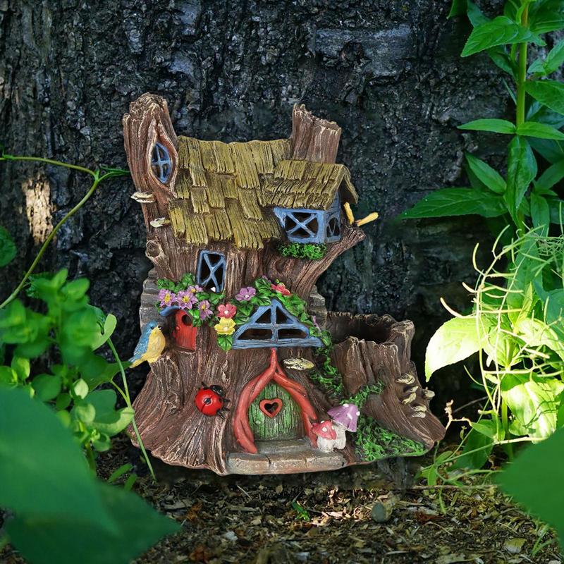 Декор с изображением лица дере – обзор и цена Kids Outdoor Fairy Garden