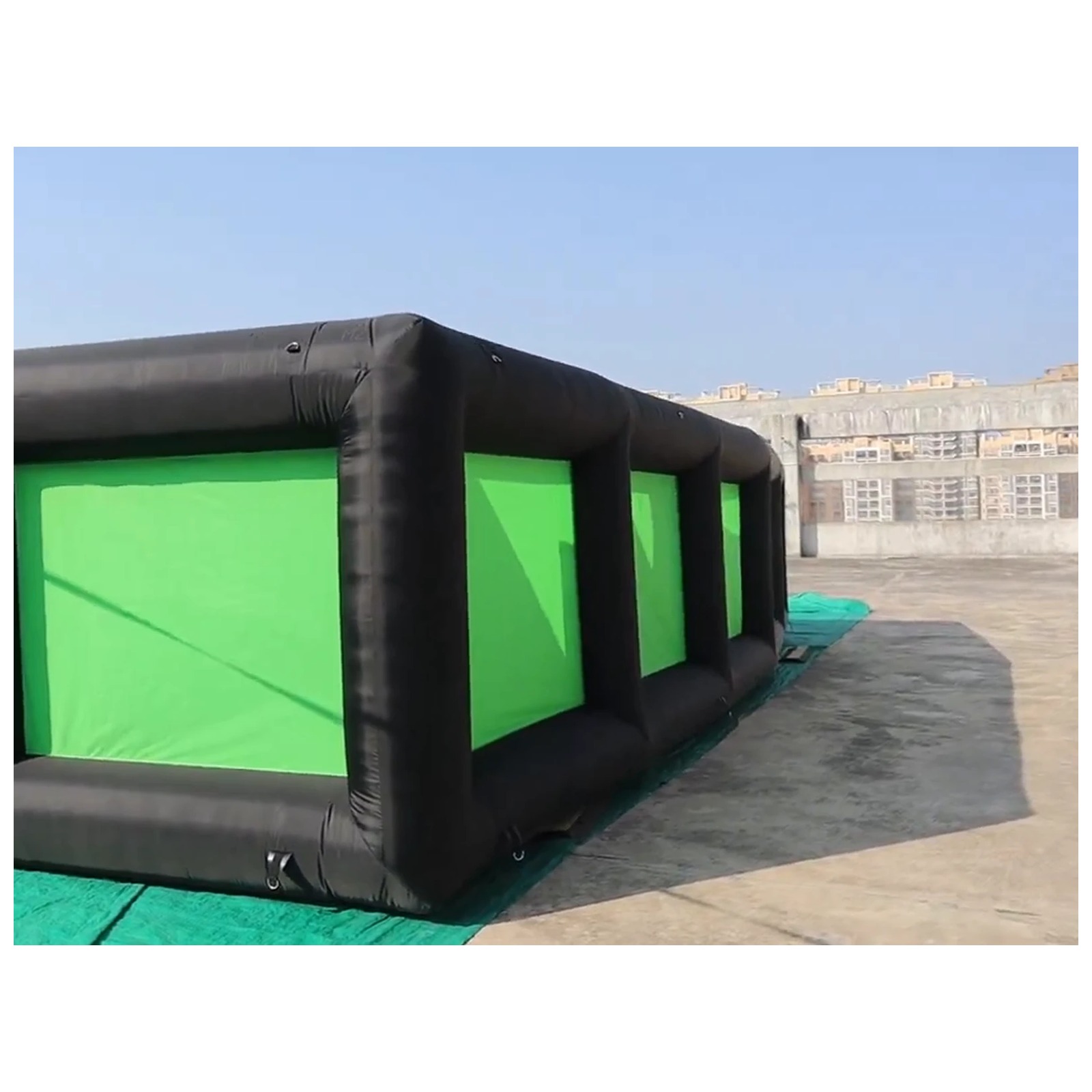 Надувной лабиринт для улицы, ч – обзор и цена Kids Outdoor Venues