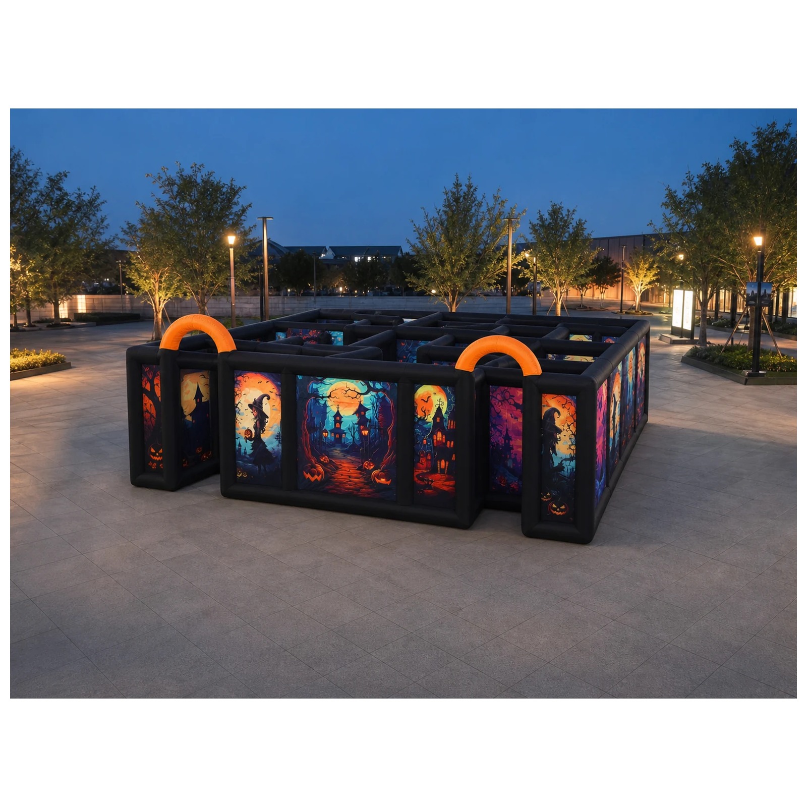 Большой двойной оранжевый наду – обзор и цена Kids Outdoor Venues