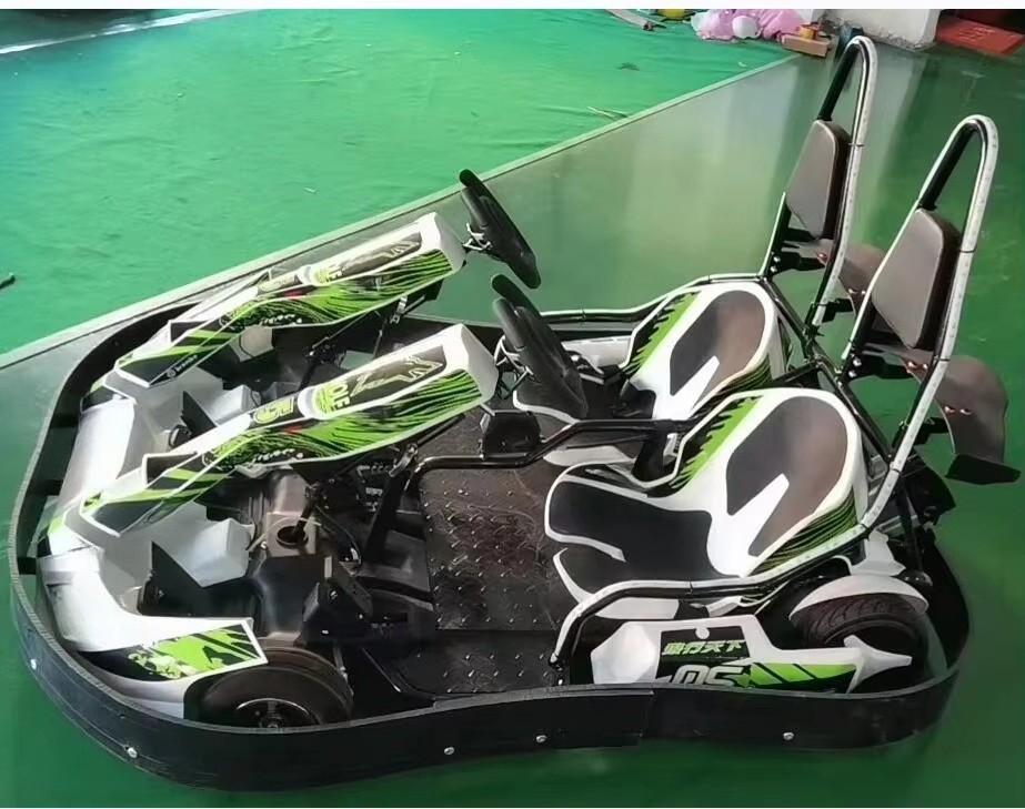 Двухместный гоночный картинг E – обзор и цена Kids Outdoor Karting