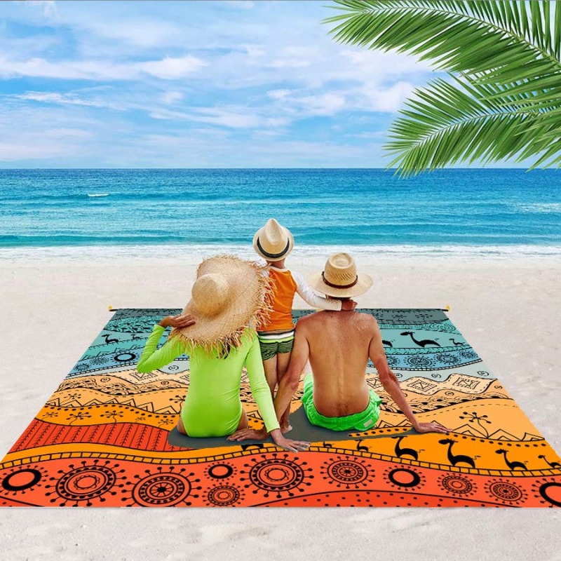 Большое пляжное одеяло, водоне – обзор и цена Kids Outdoor Mat Waterproof