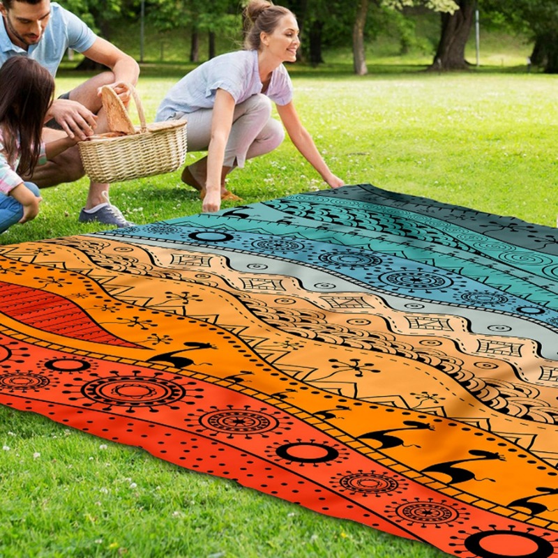 Большое пляжное одеяло, водоне – обзор и цена Kids Outdoor Mat Waterproof