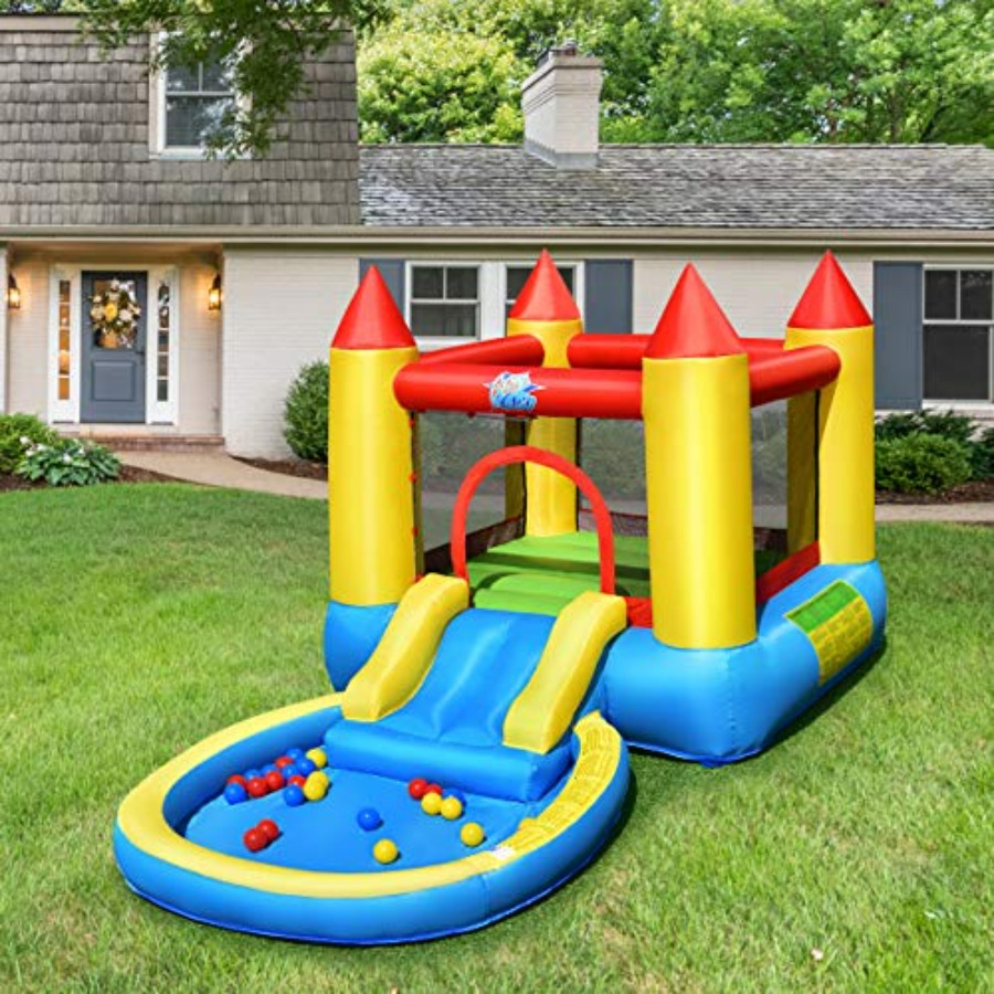 Надувной батут для детей 3-5 л – обзор и цена Kids Outdoor Area