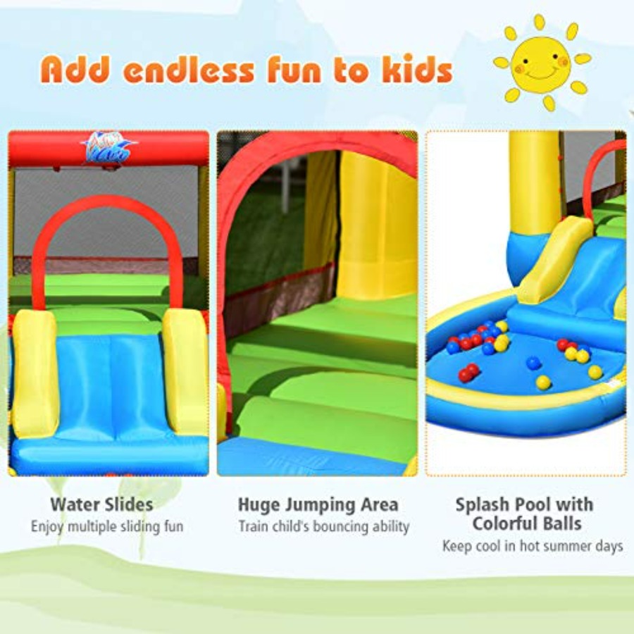 Надувной батут для детей 3-5 л – обзор и цена Kids Outdoor Area