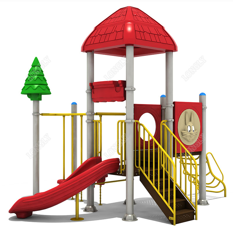 Красная пластиковая горка для  – обзор и цена Kids Outdoor Area