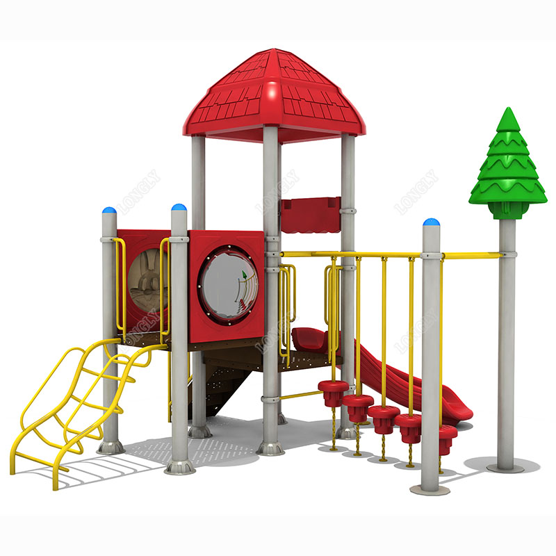 Красная пластиковая горка для  – обзор и цена Kids Outdoor Area