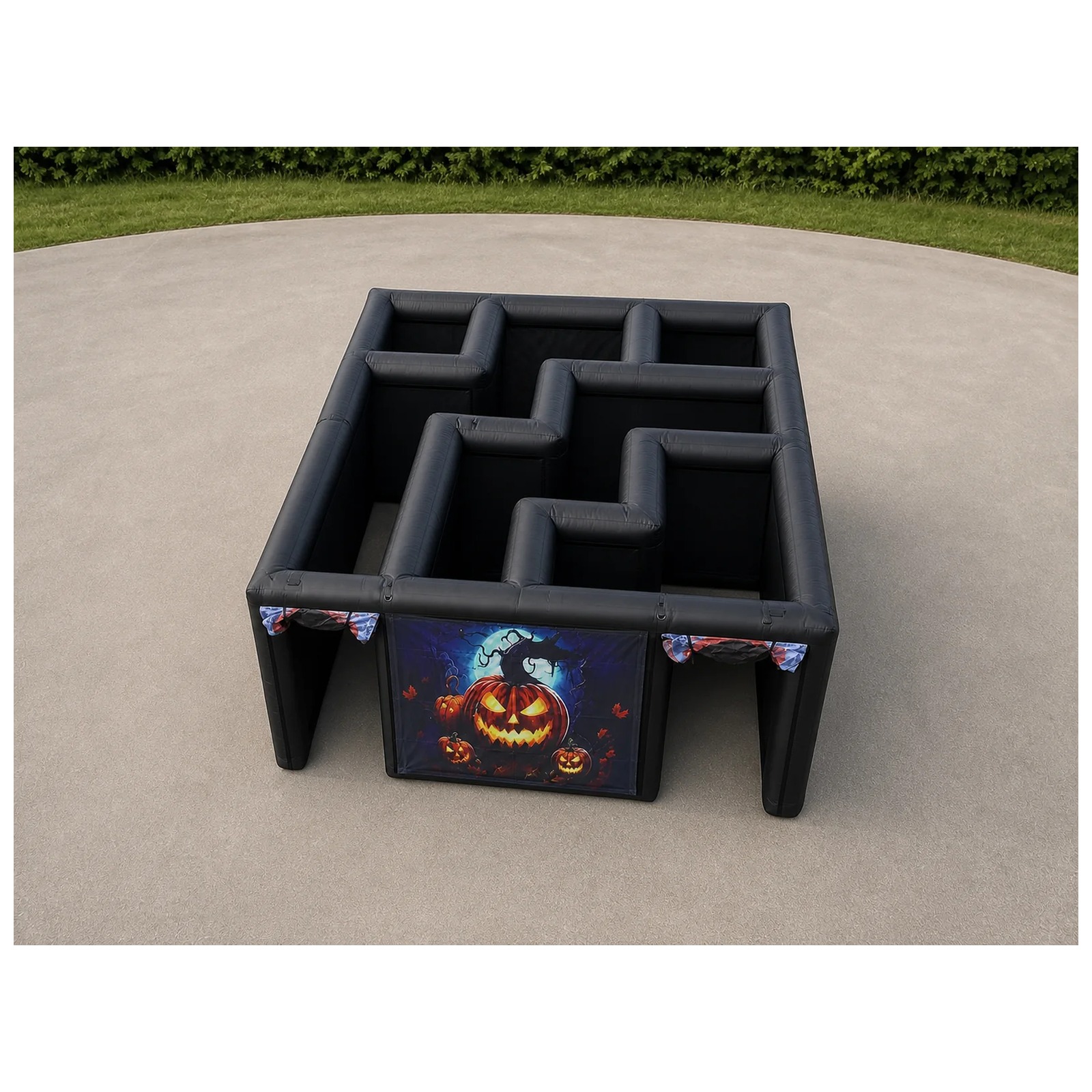 Большой надувной лабиринт для  – обзор и цена Kids Outdoor Venues