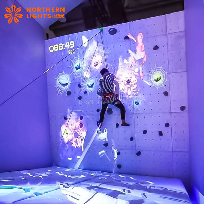 Интерактивные игры на скалодро – обзор и цена Kids Outdoor Climbing Wall