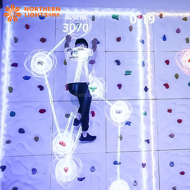 Интерактивные игры на скалодро – обзор и цена Kids Outdoor Climbing Wall
