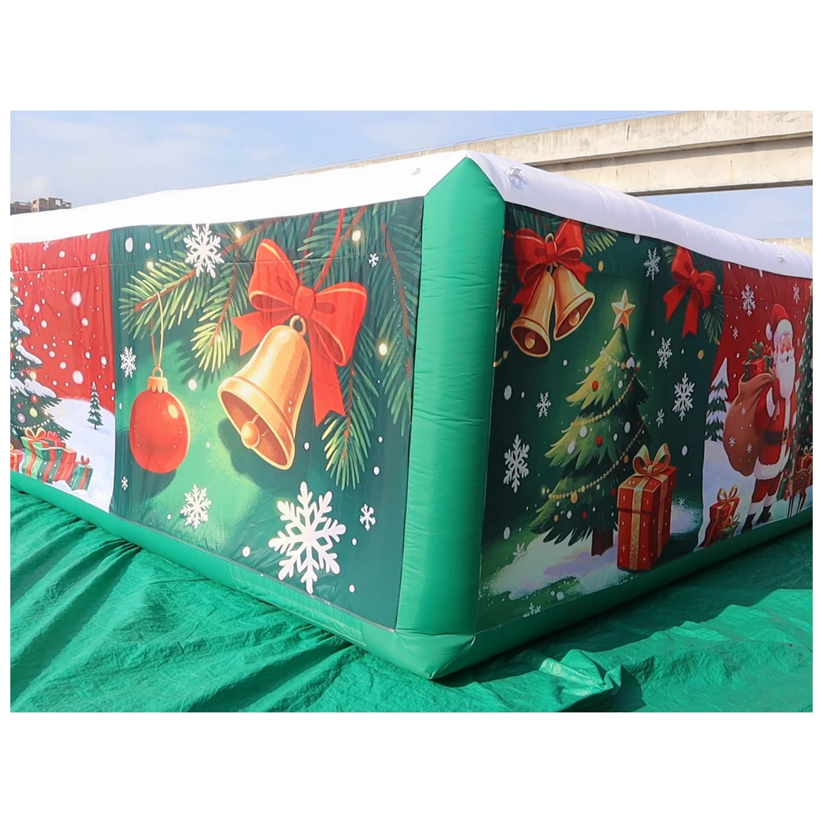 Коммерческий длинный надувной  – обзор и цена Kids Outdoor Venues