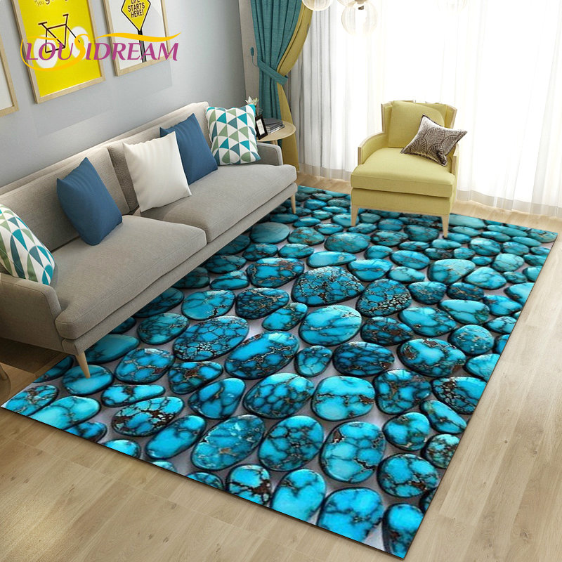3D красочный ковер из камня, к – обзор и цена Kids Outdoor Mat Waterproof