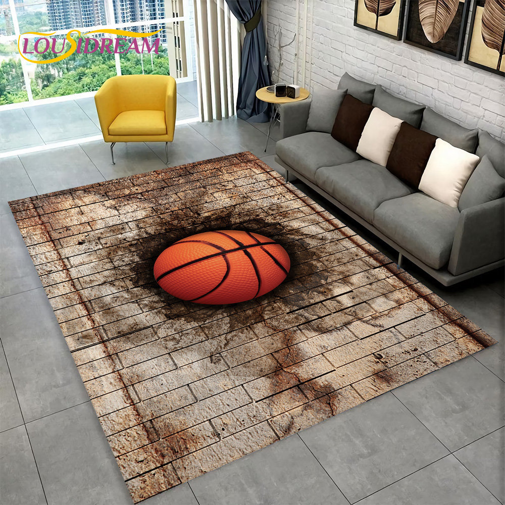 3D коврик для баскетбола с мул – обзор и цена Kids Outdoor Mat Waterproof
