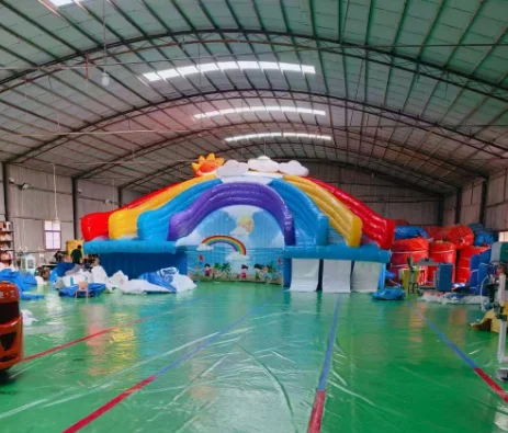 Коммерческий надувной аквапарк – обзор и цена Kids Outdoor Venues
