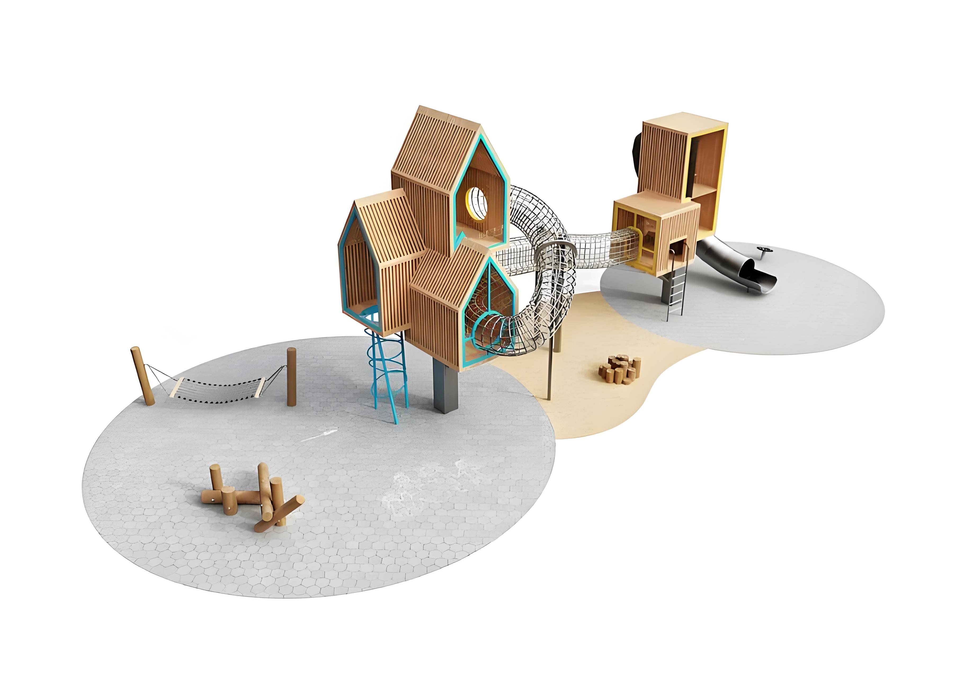 Парк развлечений на открытом в – обзор и цена Kids Outdoor Treehouse