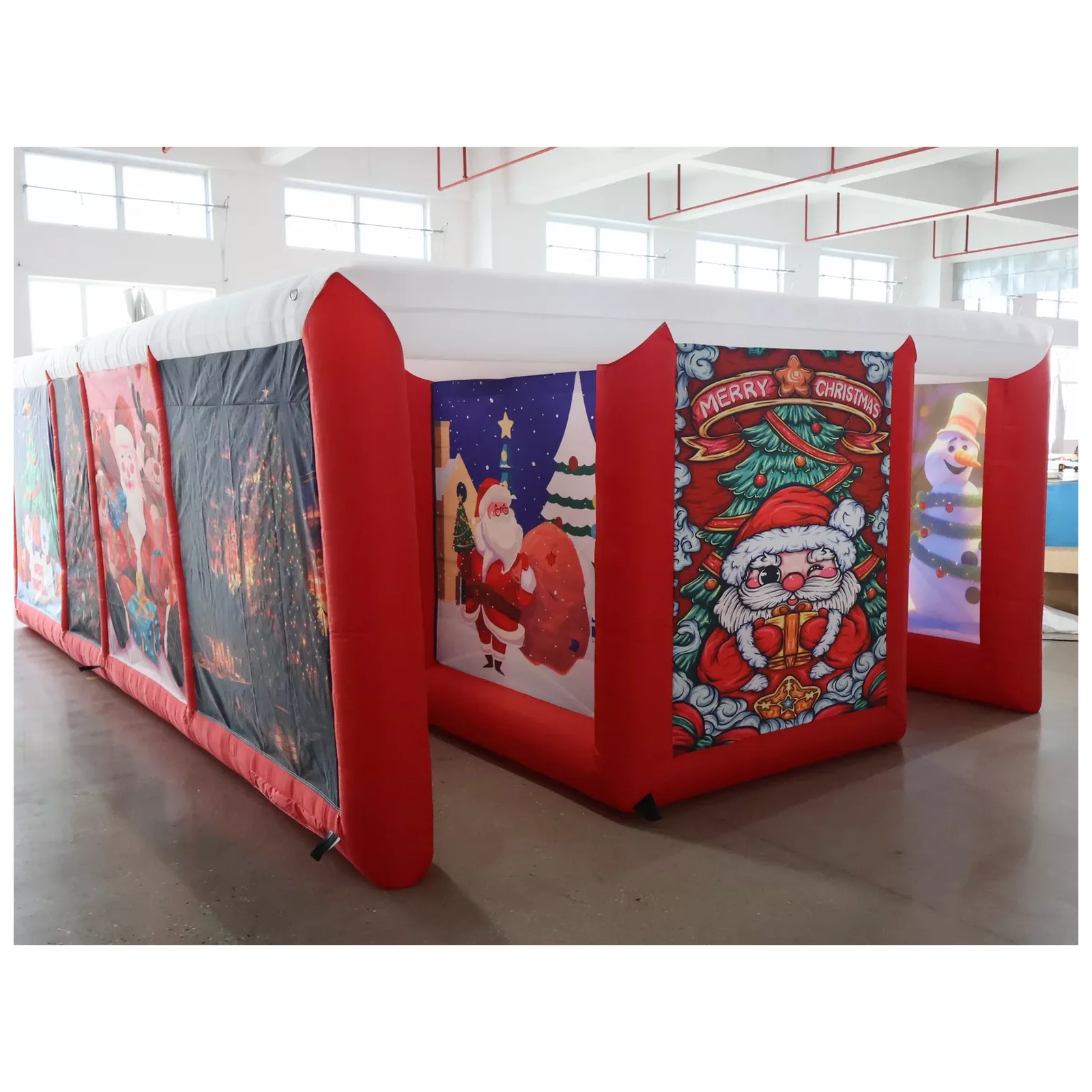 Надувной лабиринт с красным по – обзор и цена Kids Outdoor Venues