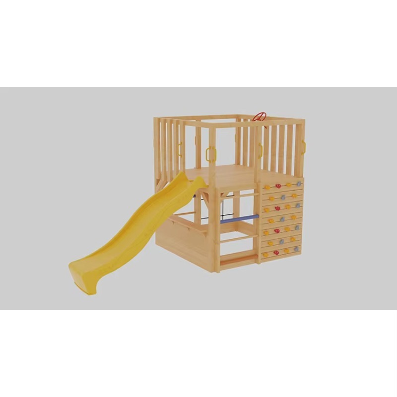 Детский деревянный уличный дом – обзор и цена Kids Outdoor Climbing Wall